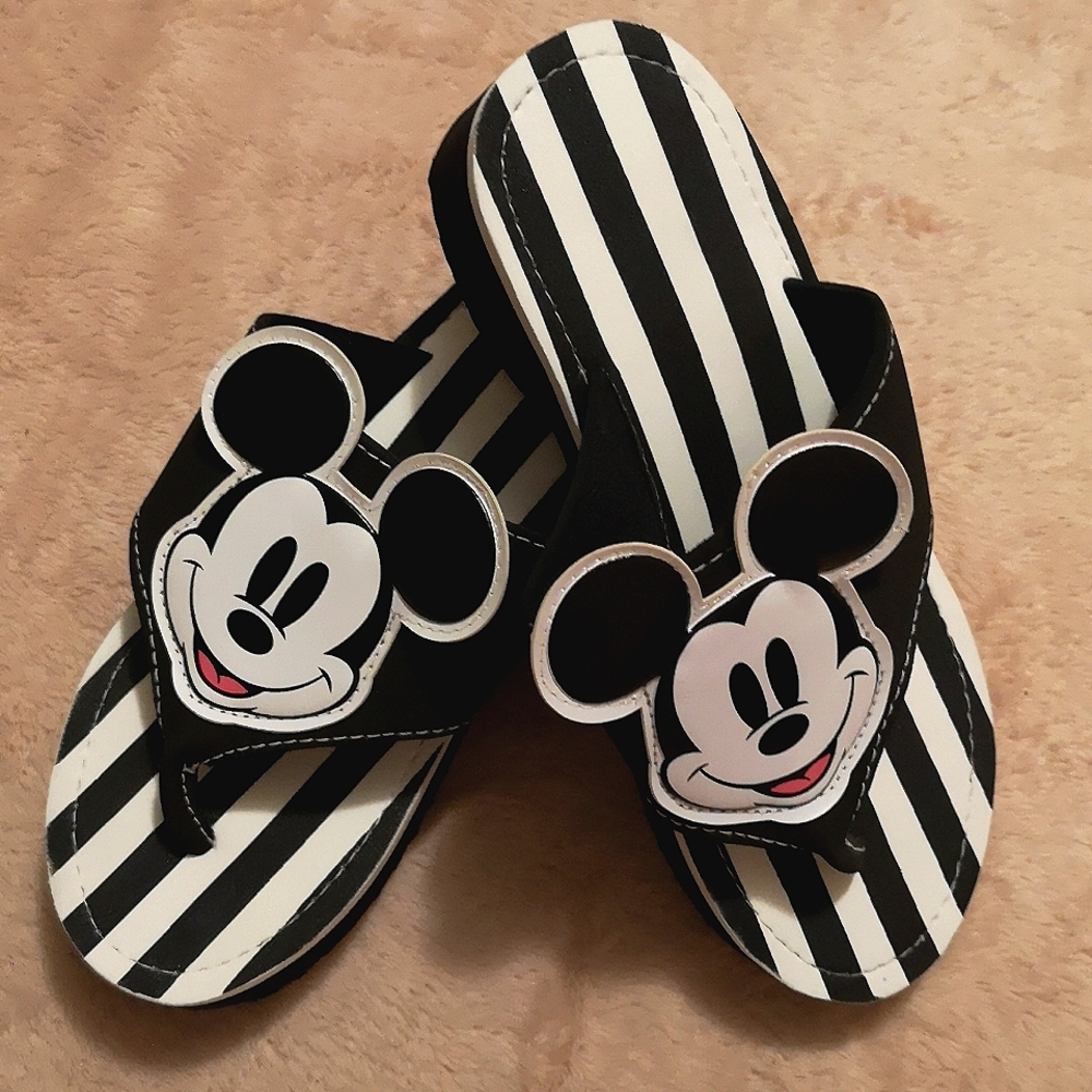 Mickey mouse platform sandals